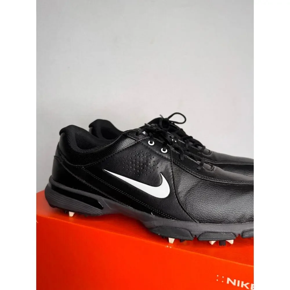 Nike Golf Durasport III Black Spiked Golf Shoes 2015 Size 10 Leather
